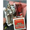 Image 1 : LOT OF ASSORTED CHRISTMAS STATUES, STAR & ETC.