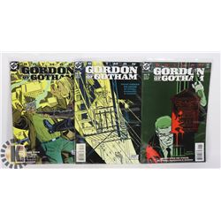 3 VINTAGE BATMAN GORDON OF GOTHAM COMICS