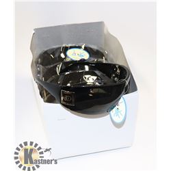 BOX OF BLACK CHANEL STYLED SUNGLASSES