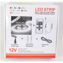 NEW SAFETY RGB LED WHITE STRIP COMBO