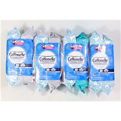 BUNDLE OF  COTTONELLE FLUSHABLE WIPES