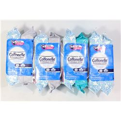 BUNDLE OF  COTTONELLE FLUSHABLE WIPES