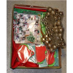 LARGE FLAT OF ASSORTED CHRISTMAS