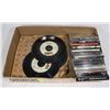 Image 1 : FLAT OF ASSORTED CD'S AND RECORDS