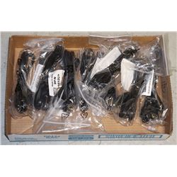 6 FOOT POWER CABLES LOT OF 8
