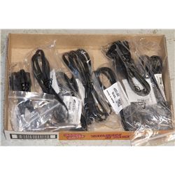 6 FOOT POWER CABLES LOT OF 8