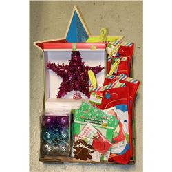 LARGE FLAT OF ASSORTED CHRISTMAS