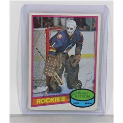 HARDY ASTROM COLORADO ROCKIES AUTOGRAPHED RC CARD