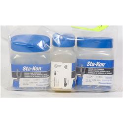 LOCKING FORK TERMINALS STA-KON 3 50PC JARS