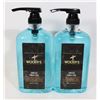 Image 1 : TWO BOTTLES OF WOODY'S MEGA FIRM HAIR GEL