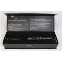 SHE VOLUME TOURMALINE 19MM CERAMIC BARREL CURLER