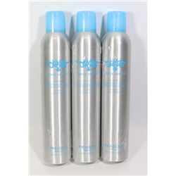 THREE CANS OF CRACK HAIR FIX FIRM HOLD FINISHING