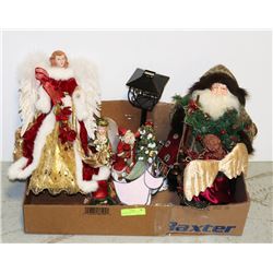 LARGE LOT OF XMAS DECORATIONS