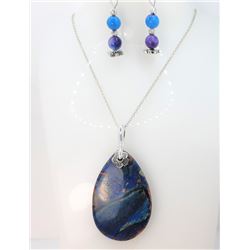 6)  BLUE, AND PURPLE NATURAL KAMBUKA