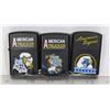 Image 1 : LOT OF 3 AMERICAN THEME LIGHTERS