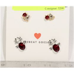 TWO NEW EARRING SETS