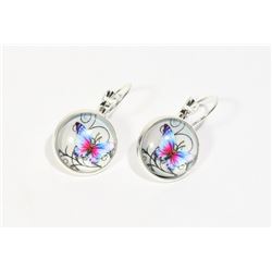 TWO NEW BUTTERFLY THEME EARRINGS
