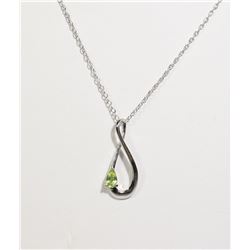 #99-PERIDOT NECKLACE & PENDANT