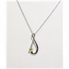 Image 1 : #99-PERIDOT NECKLACE & PENDANT