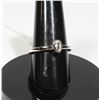 Image 1 : #116-WHITE SAPPHIRE RING SIZE 7