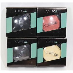 FOUR OFRA EYE SHADOW (COLOURS IN PICTURE)