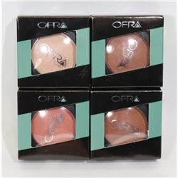 FOUR OFRA EYE SHADOW (COLOURS IN PICTURE)