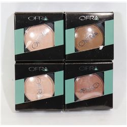 FOUR OFRA EYE SHADOW (COLOURS IN PICTURE)