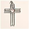 Image 1 : SILVER AMETHYST CROSS PENDANT