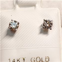 14K WHITE GOLD DIAMOND(0.4CT, I1-I3, H-I)