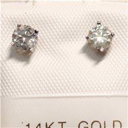 14K WHITE GOLD DIAMOND(0.5CT, I2-I3, H-I)