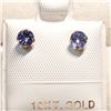 Image 1 : 10K YELLOW GOLD TANZANITE(0.54CT) PEARL(2IN1)