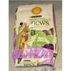 BAG OF PURINA UNSCENTED CAT LITTER