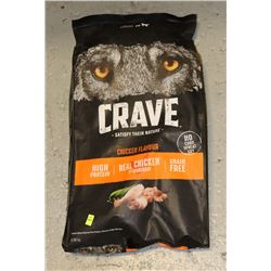 BAG OF CRAVE DOG FOOD