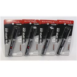 THREE RIMMEL LONDON EXTRA SUPER LASH MASCARA