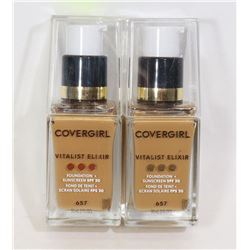 TWO COVERGIRL VITALIST ELIXIR FOUNDATION +