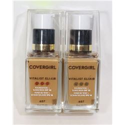 TWO COVERGIRL VITALIST ELIXIR FOUNDATION +