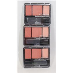 THREE COVERGIRL INSTANT CHEEKBONES CONTOURING