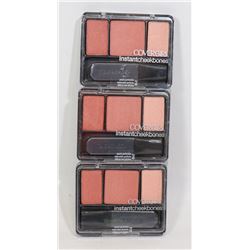THREE COVERGIRL INSTANT CHEEKBONES CONTOURING