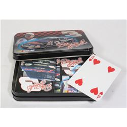 NASCAR 2 PACK CARD SET IN A TIN BOX