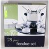 Image 1 : 29 PIECE FONDUE SET