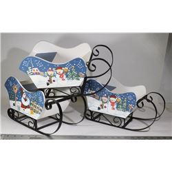 SANTA SLEIGH GIFT BASKET