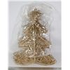 Image 1 : GOLD WIRE XMAS TREES