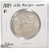 Image 1 : 1889 SILVER USA MORGAN $1 DOLLAR COIN