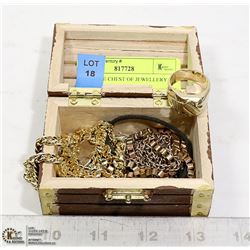 TREASURE CHEST OF JEWELLERY