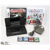 Image 1 : NINTENDO DS SYSTEM W/ 6 GAMES, CASE & CHARGER