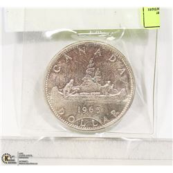 1965 CANADA SILVER DOLLAR