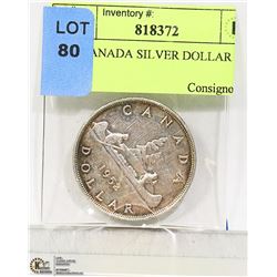 1952 CANADA SILVER DOLLAR