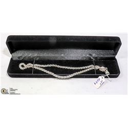 NEW 925 STERLING SILVER NECKLACE 16" LONG