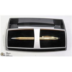 NEW BRAND NAME ( CROSS ) GOLD TONE PEN