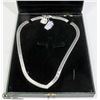 Image 1 : NEW CLASIC 925 STERLING SILVER 18" NECKLACE